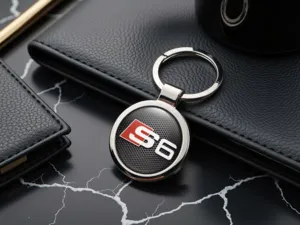 Metal Keychain Max Design and Stainless Steel Finish